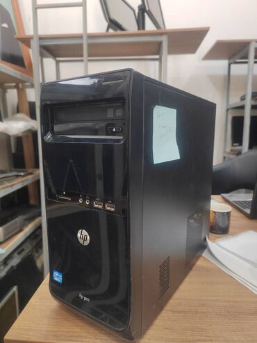 Masaüstü kompüterlər və iş stansiyaları: HP Pro 3500 İ7 3 GEN RAM 4 HDD 500=100 azn (2 ədəd var ) HP Pro 3500