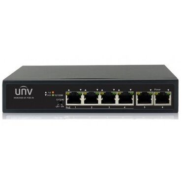 poe switch: PoE коммутатор Uniview NSW2010-6T-POE - Сетевой 6-ти портовый PoE