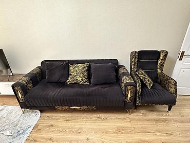 acılan divan: Acilan divan kreslo desti 450 azn satilir, 2 kreslo 1 divan daxildir — 1