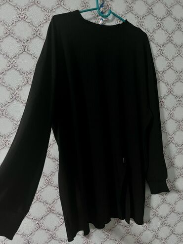 зеленая мужская кофта: Qara oversize trikotaj bluz/sviter.barter oluna bilər