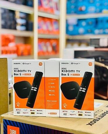 xiaomi bluetooth: TV Box "Xiaomi S 3-cü nəsil 2025" Xiaomi tv box S 3cü nəsil 2025 📺 — 1
