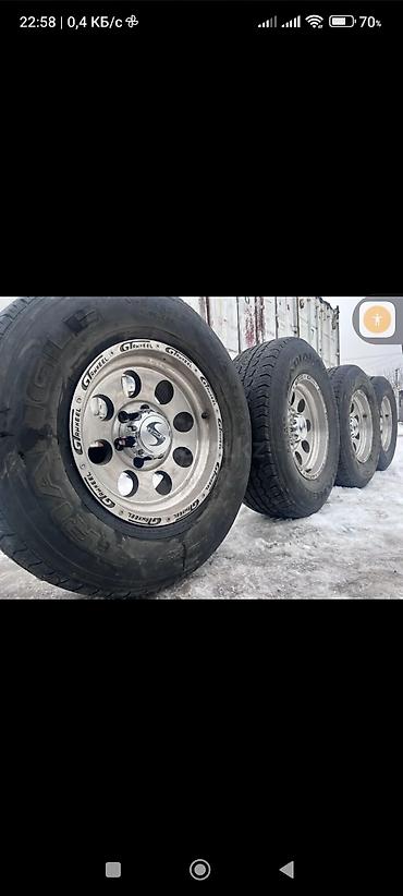 Колеса в сборе: Колеса в сборе 265 / 70 / R 16, Всесезонная, Б/у, Комплект, Внедорожные (АТ/МТ), Литые, отверстий - 6 — 2