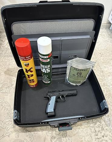 Газ баллондору: Страйкбольный пистолет KJW CZ Shadow 2 (6 мм, GBB, Green Gas) В — 3
