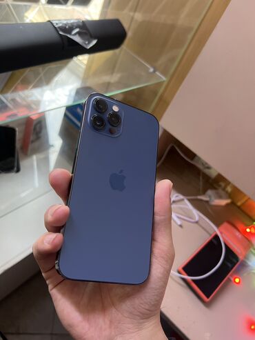 Apple iPhone: IPhone 12 Pro, Б/у, 128 ГБ, Pacific Blue, 86 %