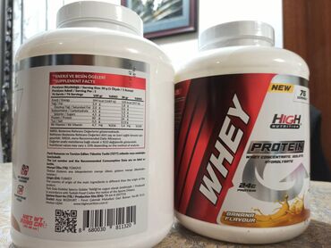 whey isolate qiymeti: Protein Whey satilir ceki 2.280 qr qiymet 130 Azn