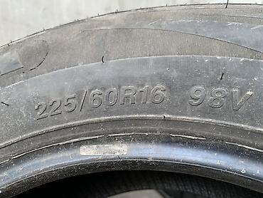 60: Шины 225 / 60 / R 16, Всесезонная, Б/у, Пара, Легковые, Китай, Centara — 4