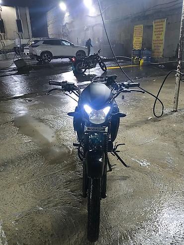neon isiq: Model: Tufanan M-50N tərzində şəhər tipli motosiklet - Rəng: mat — 4