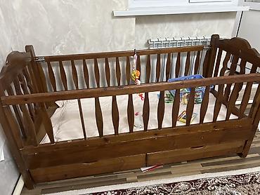 bunk bed: Детская кровать трансформер, Б/у, цвет - Коричневый — 2