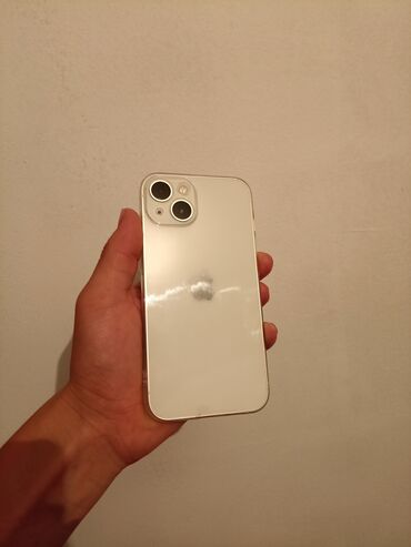 телефоны режим: IPhone 13, Б/у, 128 ГБ, Черный, Чехол, 100 %