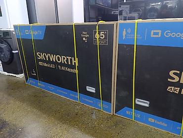 телевизор и подставки: Телевизор Skyworth 65X85G QD-Mini LED 4K 120 Гц Google TV Изображение — 7
