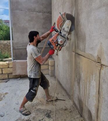 Beton işləri: Beton kəsmə beton deşmə xidməti Karot - HILTI DD 200 / 350 ilə 25 ° — 22