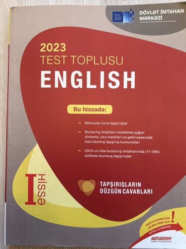 ingilis dili test toplusu 1 ci hisse 2023 pdf: Английский язык Тесты 11 класс, ГЭЦ, 1 часть, 2023 год