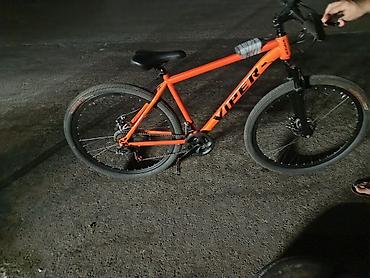 volta vsx: VIPER dağ/şosse hibrid velosipedi - Rəng: parlaq narıncı, qara loqo — 4