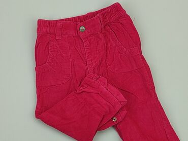 zielone legginsy dzieciece: Denim pants, 9-12 months, condition - Very good