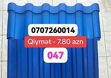 Материалы для кровли крыш: Dam örtyünün satşi her növ qalnx var — 2