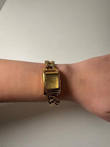 saat michael kors: Michael Kors ORIGINAL Qızılı rəngdə qadın qol saatı Michael Kors — 1