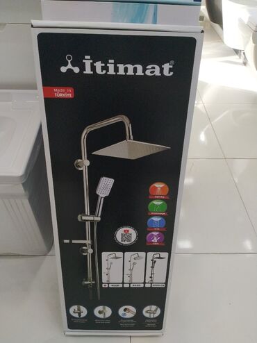 duş krant: İtimat firmasının istehsalı olan duş sistemi. Komplektə kvadrat