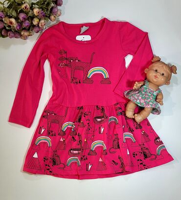 postelnoe bele 2 spalka: Детское платье, цвет - Розовый, Новый