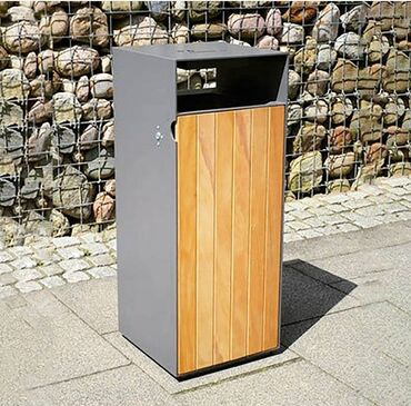 Tullantı qabları: Metal EN MMC olaraq istədiyiniz forma və ölçüde demir işlerinin — 12