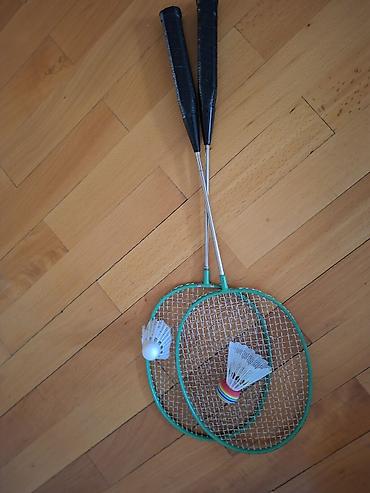 badminton: Badminton dəsti - Tərkib: 2 ədəd badminton raketi və 2 ədəd volan. - — 1