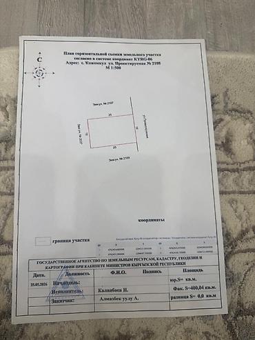 продаю участка: 4 соток, Для строительства, Договор купли-продажи — 1