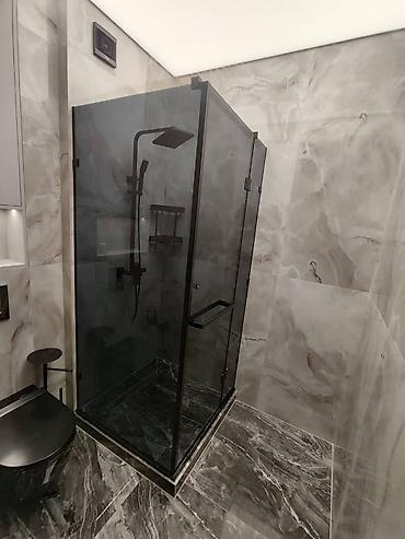 Душевые перегородки и ограждения: Душевые кабины стеклянные перегородки душевые кабины Бишкек 🚿 — 10