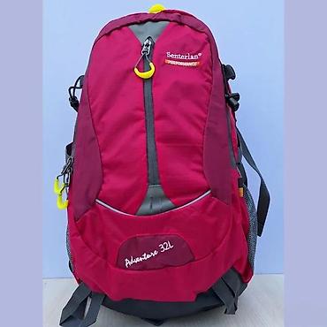 Sportske torbe i rančevi: Planinarski ranac Senterlan Adventure 32L – crveno/bordo - Zapremina — 2