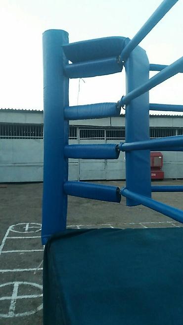 Модульные покрытия, пазлы: Профессиональный боксерский ринг🇰🇬 все размеры есть и подом, Без подом — 6