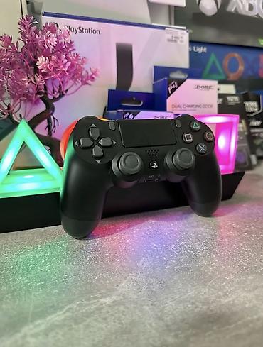 ps 4 pult: PlayStation DualShock 4 (PS4) simsiz oyun pultu – orijinal model, qara — 1