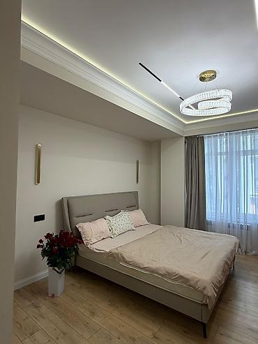 Продажа квартир: 2 комнаты, 74 м², Асанбай мкр Элитка, 5 этаж, Евроремонт — 1