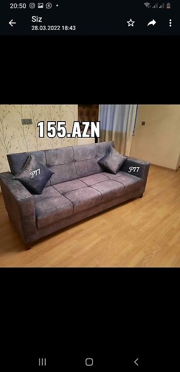 Диваны: 🌹ENDİRİMMM🌹Tək divan 149azn açilan bazali uzunu 2.10sm reng seçimi var — 7