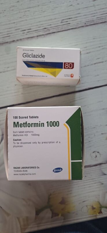 fantech pulse cg71: Məhsul: Antidiabetik dərmanlar paketi 1) Gliclazide 80 mg - Qutu: 100