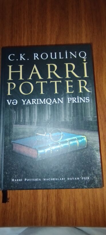 magistratura az kitablar: Harry Potter və Yarımqan Prins. Az işlənib. Metrolara çatdırılma