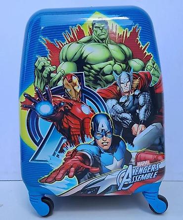 Rančevi, torbe i koferi: Dečji koferi Marvel Avengers – set 2 komada - Dizajn: motivi — 13