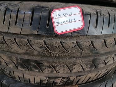 185 55 r16: Шины 185 / 55 / R 16, Лето, Б/у, 1 шт, Легковые, Япония, Yokohama — 1