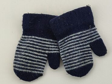 niebieska czapka zimowa: Rękawiczki, 16 cm, stan - Zadowalający