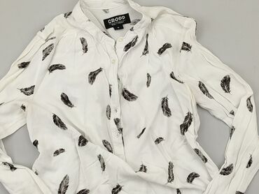 bluzki z długim rękawem prążek: Сорочка жіноча, Cropp, S, стан - Хороший