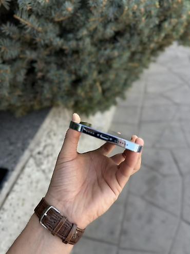 Уюлдук телефондор жана аксессуарлар: IPhone 13 Pro Max, Колдонулган, 128 ГБ, Sierra Blue, Заряддоочу түзүлүш, Коргоочу айнек, Каптама, Бөлүп төлөө менен, 90 % — 6