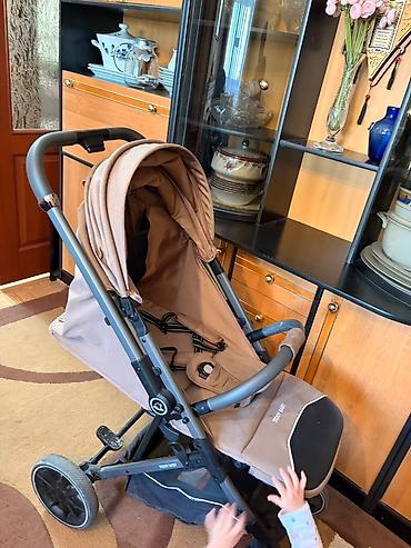 seebaby коляска: Коляска, цвет - Коричневый, Б/у — 5