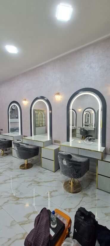 Salon masaları: Yeni, Makiyaj üçün masa, Güzgülü — 10