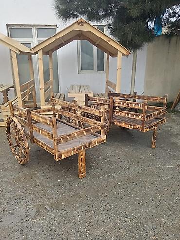 ramazan dekor: Taxta besedka. Besetka taxtadan sifarişlə hazırlayırıq. Söhbətgah — 5
