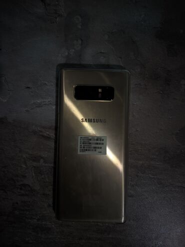 Samsung: Samsung Galaxy Note 8, Б/у, 64 ГБ, цвет - Серебристый, 1 SIM