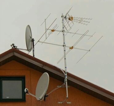 антенна для телевизора: Установка антенн. Санарип TV. Местное телевидение 44 канала.Навешу