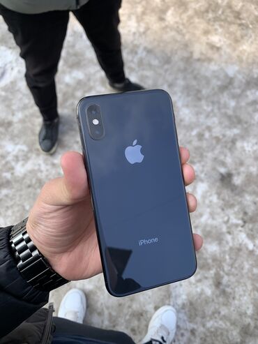 iphone xs 256gb: IPhone Xs, Б/у, 64 ГБ, Graphite, Защитное стекло, Чехол, 88 %