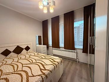 flat osh: 2 комнаты, 48 м², Ала-Арча ТРЦ Элитка, 5 этаж, Евроремонт — 2