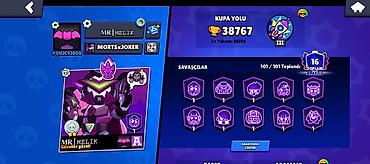 oyun satış: Brawl stars hesabi satilir 38767 min kupa efsanevi kostum 10 gizemli — 1