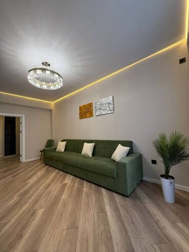 квартира баяат: 3 комнаты, 97 м², Элитка, 12 этаж, Дизайнерский ремонт