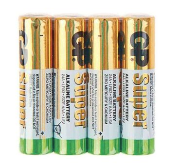 Батарейки: Батарейка GP Super - Alkaline, 24A, LR03, AAА, 1.5V