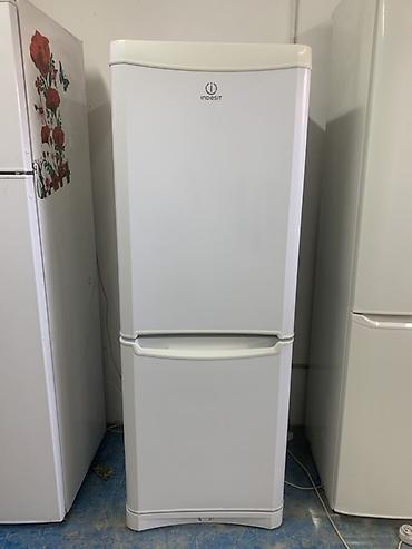 Холодильник Indesit, Б/у, Двухкамерный, De frost (капельный), 60 * 167 * 60
