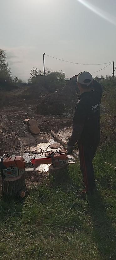 Спил деревьев, заготовка дров: Бак кыйабыз отун аралайбыз. ар кандай кыйынчылыктагы 24/7 чалып — 12